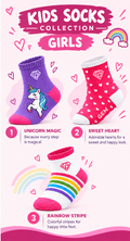 Girls Socks (Pack of 6 Pairs)