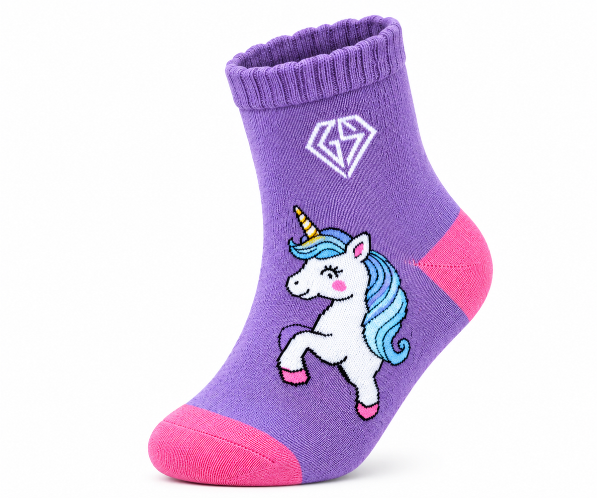 Girls Socks (Pack of 6 Pairs)